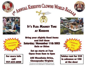 Khedive Annual Oyster Bowl Game & Tailgating Party – Khedive Shriners